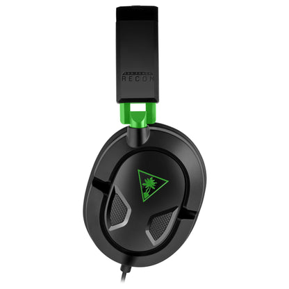 Turtle Beach Recon 50 Wired Gaming Headset - Xbox Series X|S, Xbox One, PS5, PS4, PlayStation, Nintendo Switch, Mobile & PC with 3.5mm - Removable Mic, 40mm Speakers, In-line Controls – Black