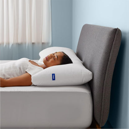 Casper Essential Pillow for Sleeping, Standard, White, Two Pack