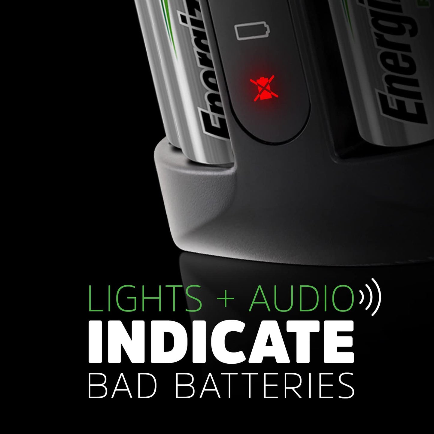 Energizer Recharge Pro Rechargeable AAA and AA Battery Charger With 4 NiMh Rechargeable AA Batteries, Provides a Full Charge in 3 Hours