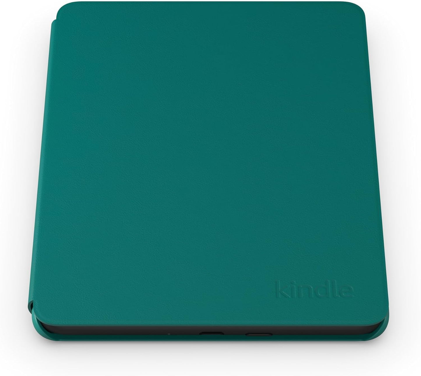 Amazon Kindle Colorsoft Essentials Bundle including Kindle Colorsoft (16 GB) – With color display - Black, Plant-Based Leather Cover-Jade and Power Adapter