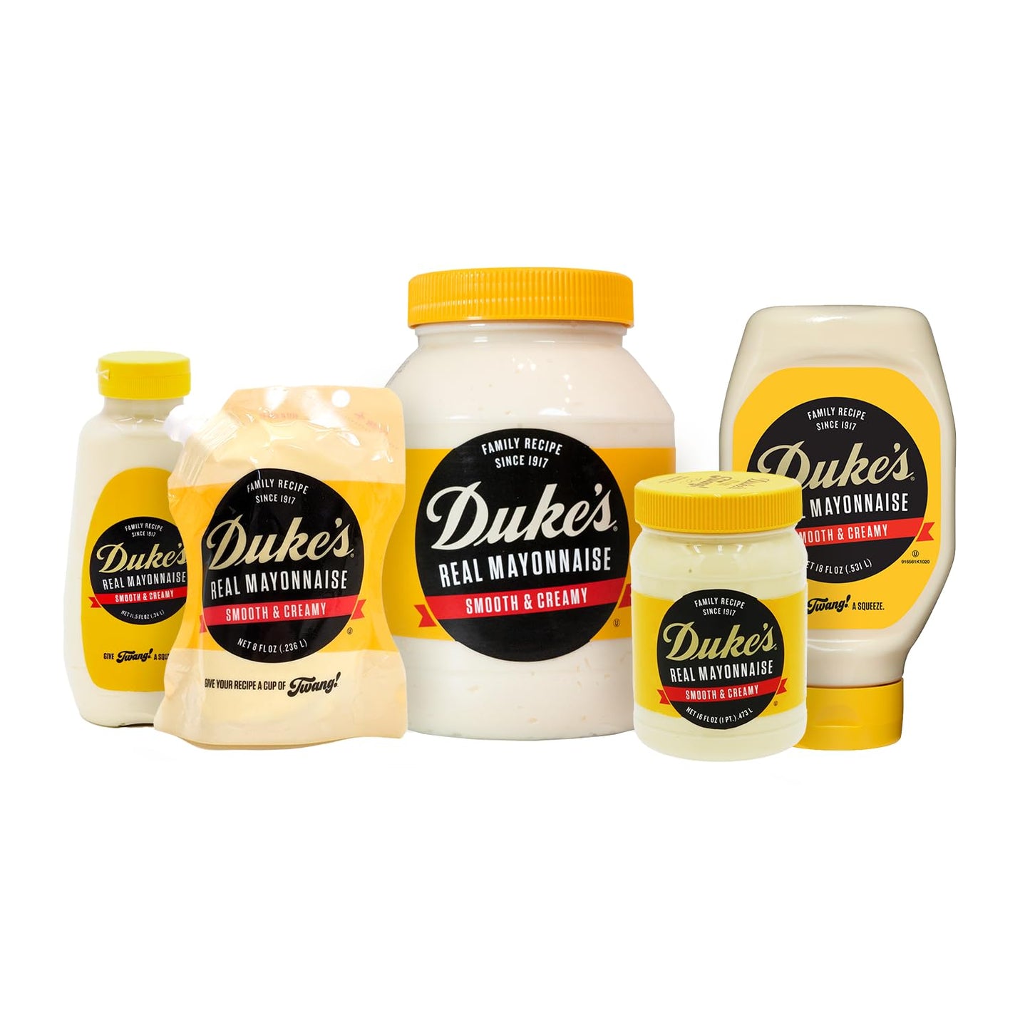 Duke’s Real Mayonnaise Squeeze Bottle – Original Smooth & Creamy Taste, 11.5 Ounce (Pack of 6)