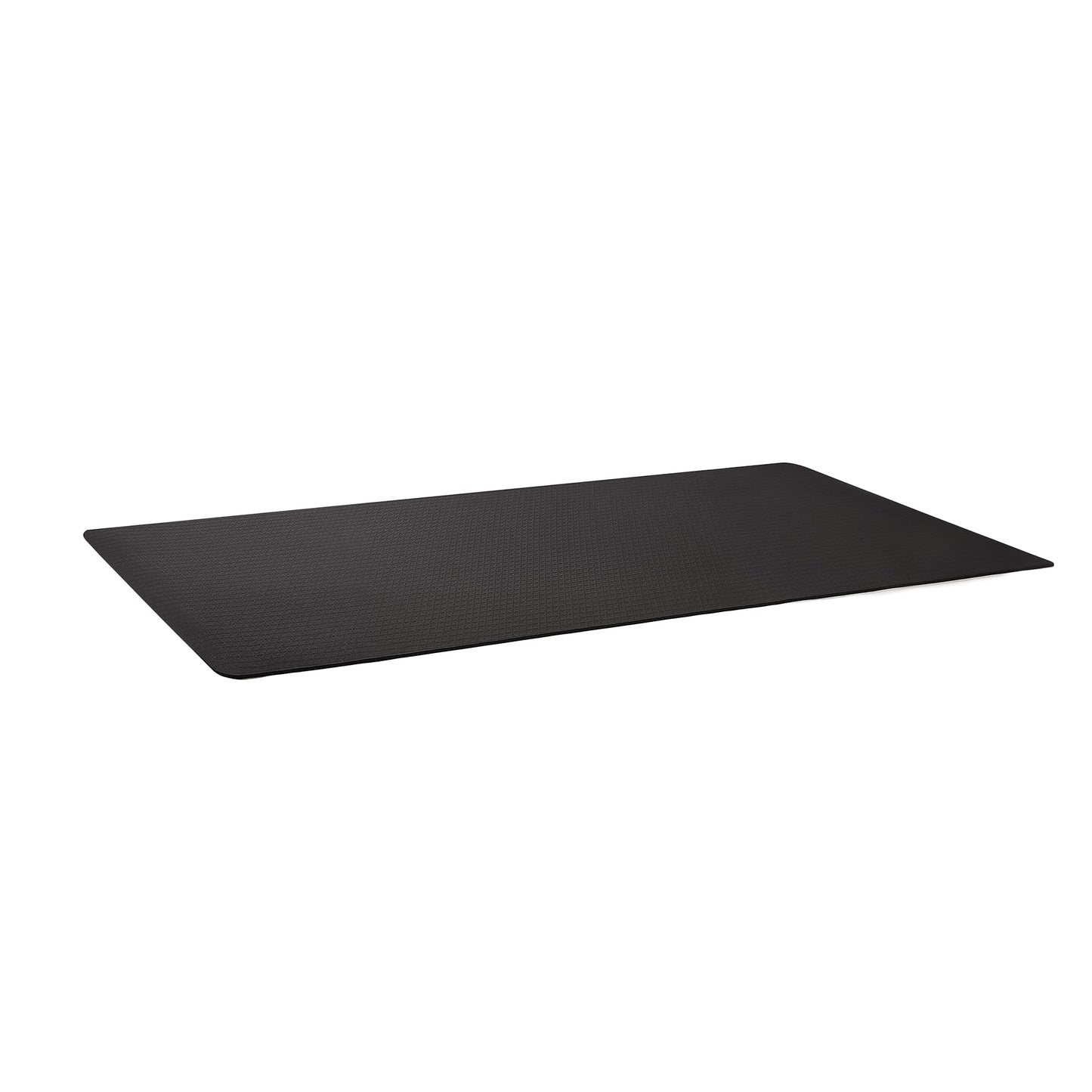 Amazon Basics 0.25 inch Thick TPE Exercise Yoga Mat with Carrying Strap, Black