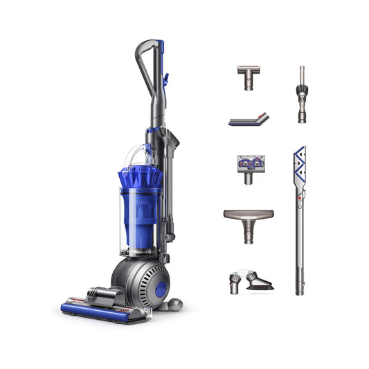 Dyson Ball Animal Total Clean Upright Vacuum, Iron/Blue