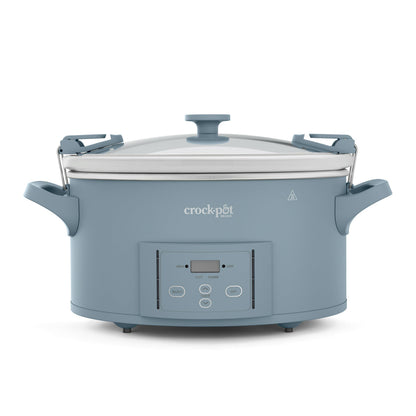 Crock-Pot® Design Series 7-Quart Programmable Slow Cooker, Morning Haze Blue
