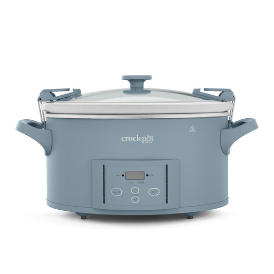 Crock-Pot® Design Series 7-Quart Programmable Slow Cooker, Morning Haze Blue