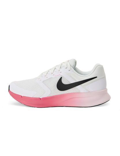 Nike Women's Run Swift 3 Road Running Shoes, White/Black-Pearl Pink-Peony, 9