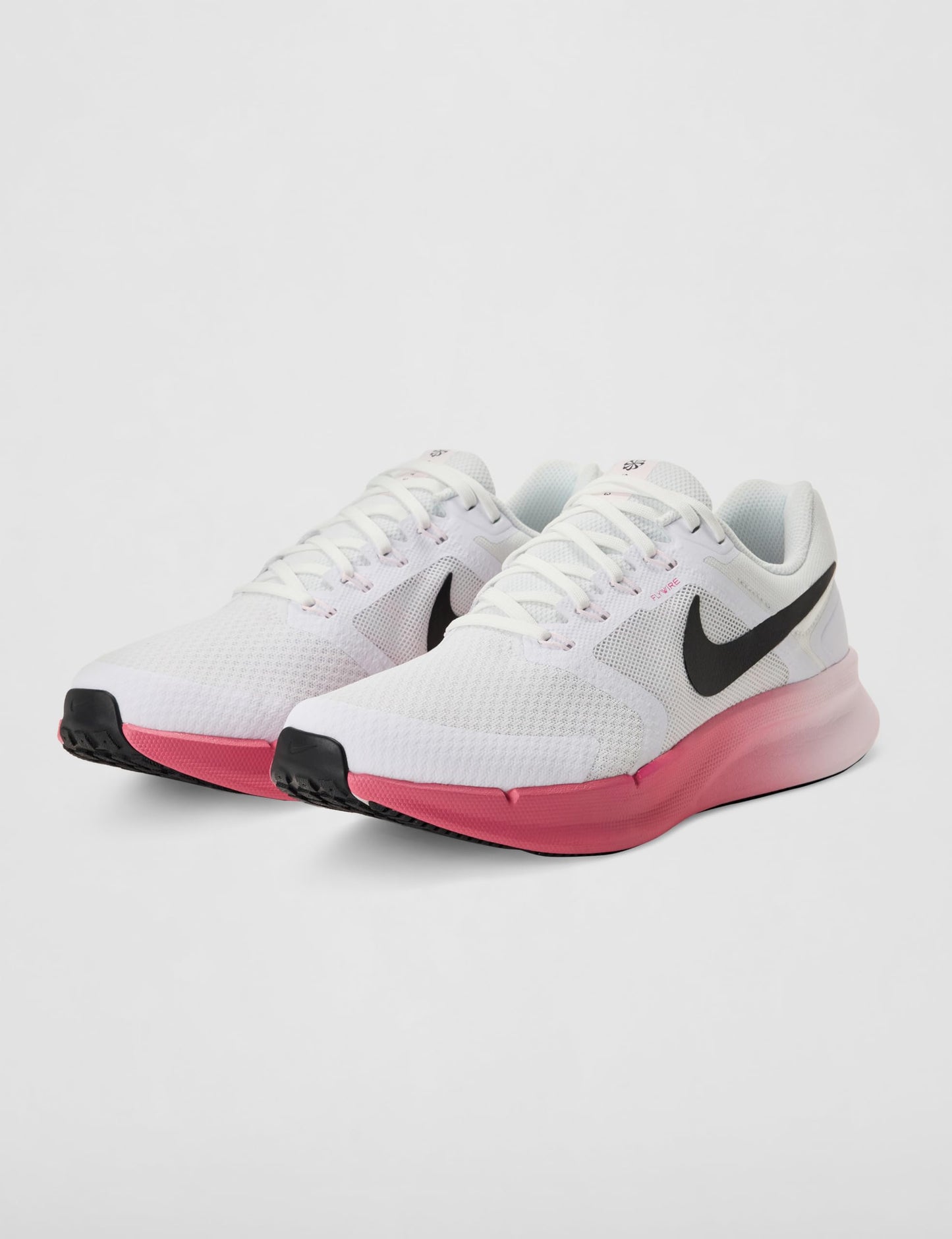 Nike Women's Run Swift 3 Road Running Shoes, White/Black-Pearl Pink-Peony, 9