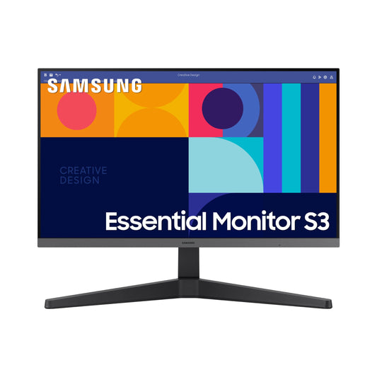 SAMSUNG 27-Inch S33GC Series Business Essential Computer Monitor, IPS Panel, Tilt Only Display Stand, 100Hz, HDMI and DisplayPort, AMD FreeSync, Advanced Eye Care LS27C332GANXZA, 2023