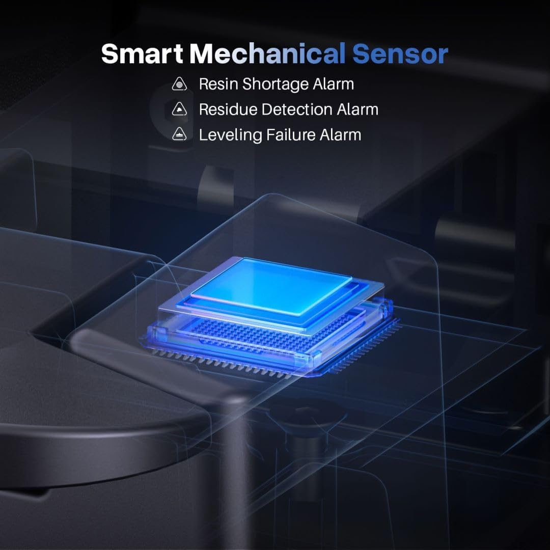 ELEGOO Saturn 4 Ultra 12K Resin 3D Printer, with Smart Automatic Leveling, 10-Inch 12K Monochrome LCD, 150mm/h Faster Printing Speed,8.62x4.84x8.66 Inch Printing Size