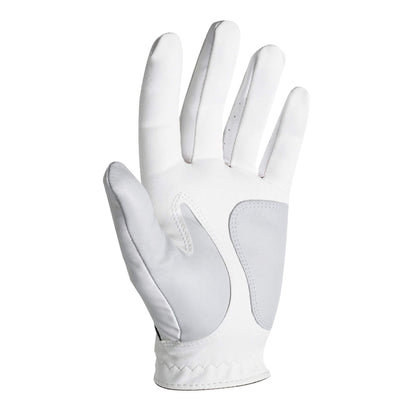 FootJoy Men's WeatherSof 2-Pack Golf Glove White Cadet Medium, Worn on Left Hand