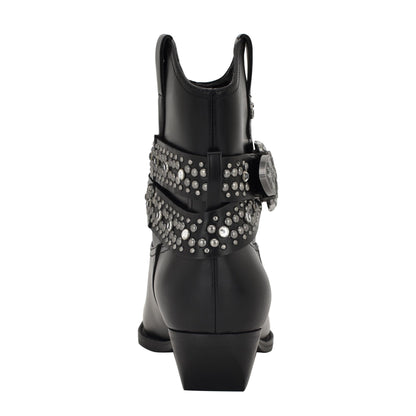 Guess Women's Lansly Bootie, Black 001, 7