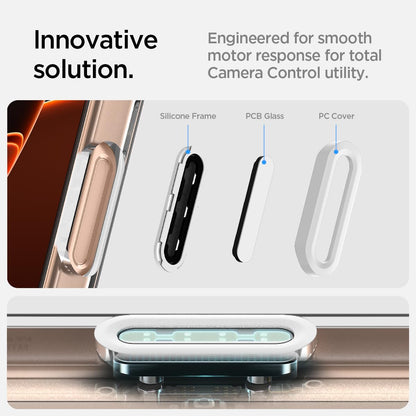 Spigen for iPhone 16 Pro Max Case, Ultra Hybrid T MagFit [Camera Control Button Coverage] [Anti-Yellowing] [Compatible with Magsafe] - White