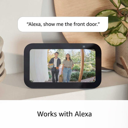 All-new Ring Battery Doorbell, Head-to-Toe Video, Live View with Two-Way Talk, and Motion Detection & Alerts (2024 release), Satin Nickel