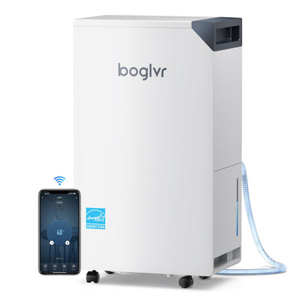 4500 Sq.Ft. Most Efficient Energy Star 2025, Max 80 Pint/D (Standard 52Pint/D) Smart Compressor Dehumidifier with APP/WIFI, Intelligent Humidistat for Basement, Home, Bedroom, Bathroom, Garage (LIBRA)