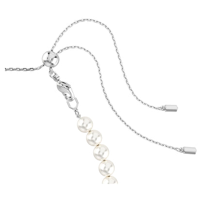 Swarovski Ariana Grande Angelic Mixed Cut Heart Crystal Choker Necklace in Rhodium Finish - Part of the Ariana Grande x Capsule Collection