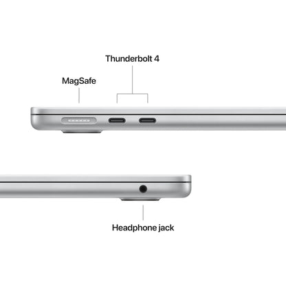 Apple 2026 MacBook Air 13-inch Laptop with M5 chip: Built for AI, 13.6-inch Liquid Retina Display, 16GB Unified Memory, 1TB SSD, 12MP Center Stage Camera, Touch ID, Wi-Fi 7; Silver