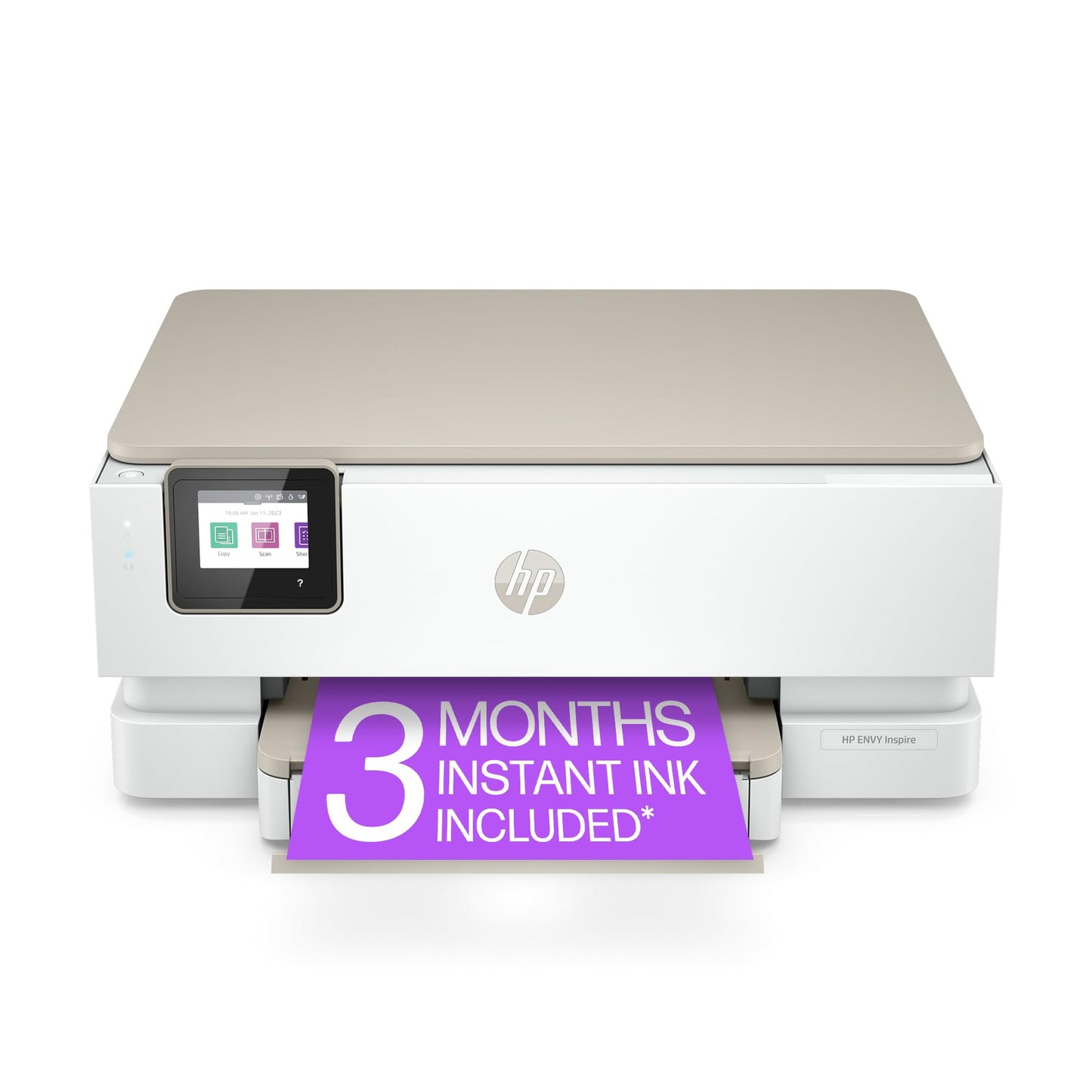 HP ENVY Inspire 7255e Wireless Color Thermal Inkjet Printer, Print, scan, copy, Easy setup,Mobile printing, Best-for-home, 3 month Instant Ink trial included