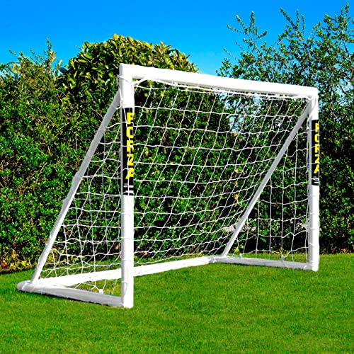 FORZA 6 x 4ft Kids Soccer Goal - The World's #1 Backyard Goal! | 100% UK-Made, 2 Min Setup, Unbreakable Goalpost Bundle - Buy FORZA, Play Forever! (1. Goal)