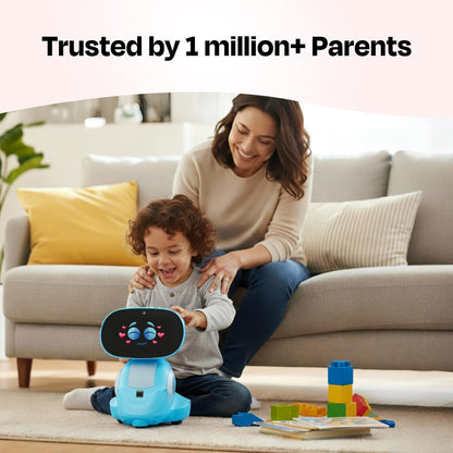 Miko 3 AI Robot for Kids – Smart Educational & STEAM Learning Robot with Interactive Apps, Games, Stories & Activities for Girls & Boys Ages 5–10 | Blue