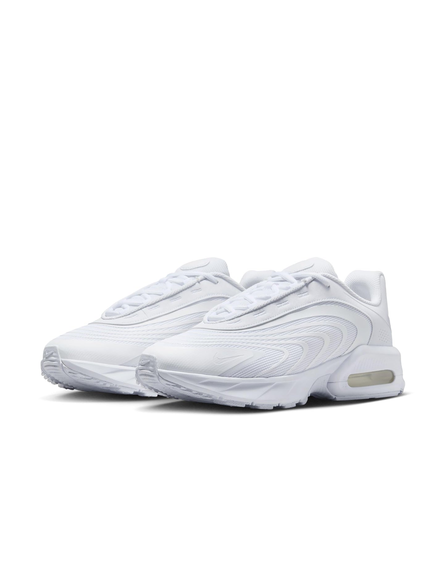 Nike Men's Air Max Fire Shoes, White/White-Black, 10