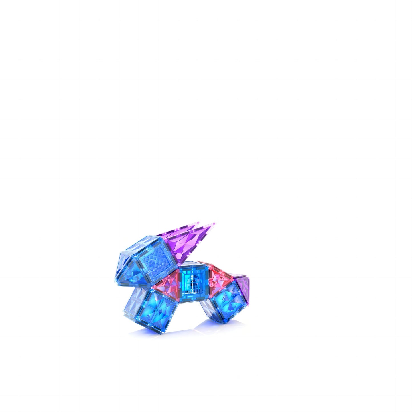 Diamond Magnetic Building Blocks - Frozen Princess Toys for 3-8 Year Old Girls & Boys - 3 4 5 6 Year Old Girl Birthday Xmas Present