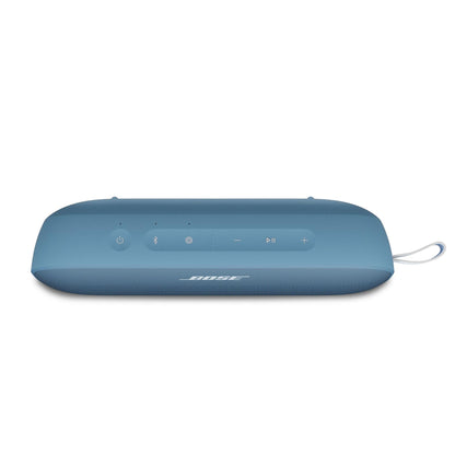 Bose New SoundLink Flex Portable Bluetooth Speaker (2nd Gen), Portable Outdoor Speaker with Hi-Fi Audio, Up to 12 Hours Battery Life, Waterproof and Dustproof, Blue Dusk