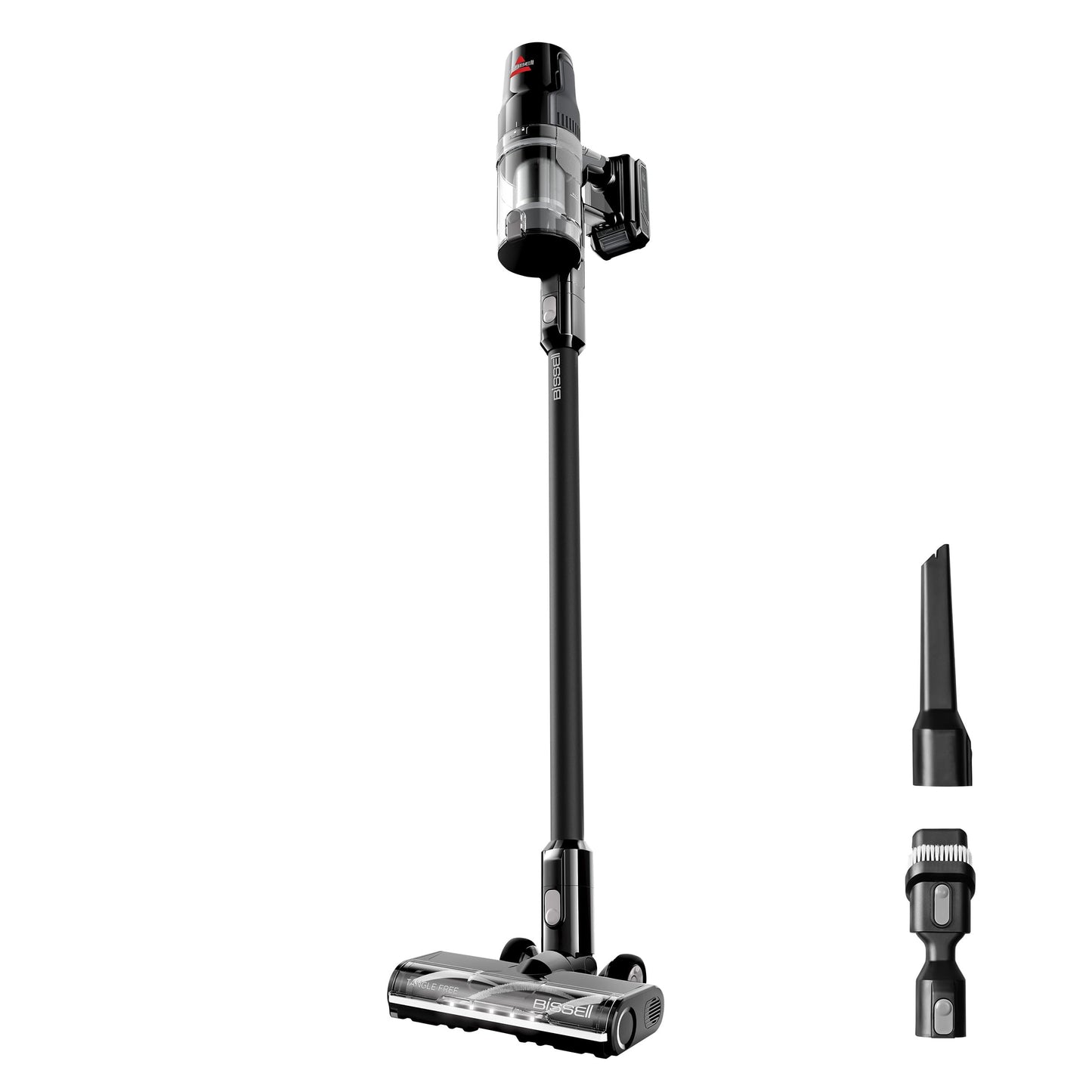 Bissell CleanView XR 200W Lightweight Cordless Vacuum w/Removable Battery, 35-min runtime, Tangle-Free Brush Roll, LED Lights, XL Tank, Dusting & Crevice Tool, Wall Mount, 3789U