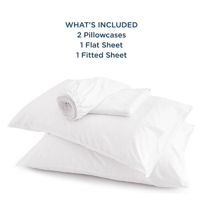 Bedsure King Size Sheet Set, Cooling Sheets King, Rayon Derived from Bamboo, Deep Pocket Up to 16", Breathable & Soft Bed Sheets, Hotel Luxury Silky Bedding Sheets & Pillowcases, White