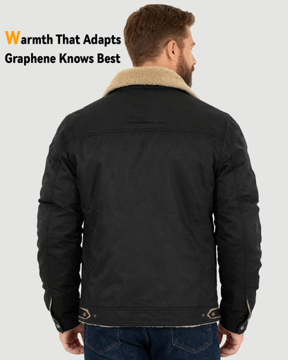 Men Heated Jacket Battery Pack Included Casual Fleece Lined Christmas Luxury Gift Ideas Hiking Camping Travel Rider Outdoor Army Outdoorsy Traveler Truck Driver Tactical Outdoorsman Fishermen Rv
