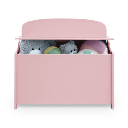 Delta Children MySize Deluxe Toy Box, Dusty Rose