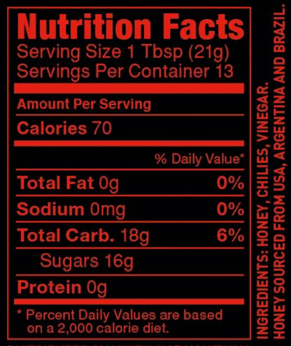 Mike's Hot Honey, Extra Hot, America's #1 Brand of Hot Honey, Spicy Honey Infused with Chili Peppers, Gluten-Free, Paleo-Friendly, Sweet Heat, Perfect for Hot Sauce Lovers (10oz Bottle, 1 Pack)