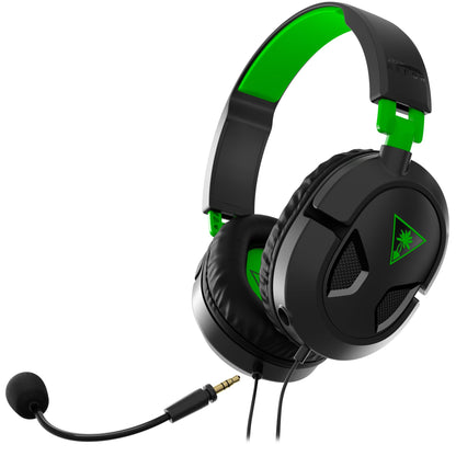 Turtle Beach Recon 50 Wired Gaming Headset - Xbox Series X|S, Xbox One, PS5, PS4, PlayStation, Nintendo Switch, Mobile & PC with 3.5mm - Removable Mic, 40mm Speakers, In-line Controls – Black