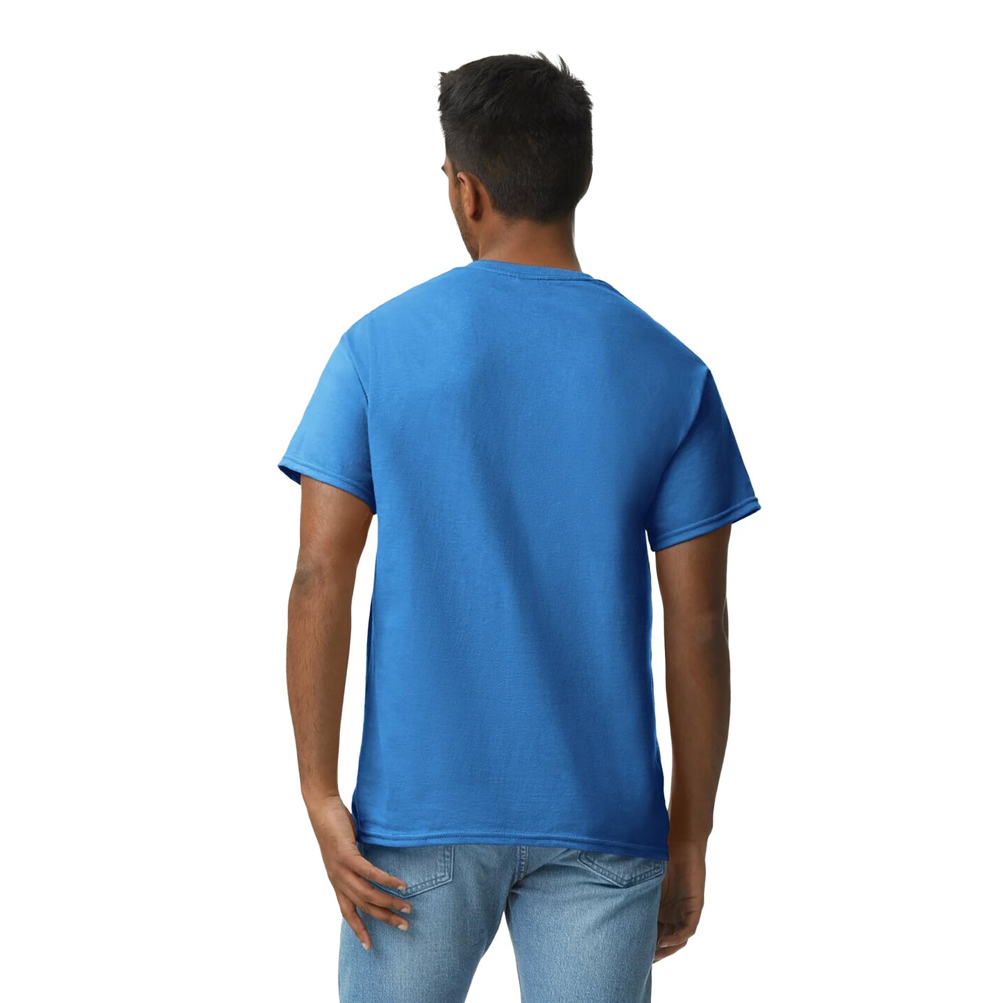 Gildan Adult Ultra Cotton T-Shirt, Style G2000, Multipack, Royal (3-Pack), Large