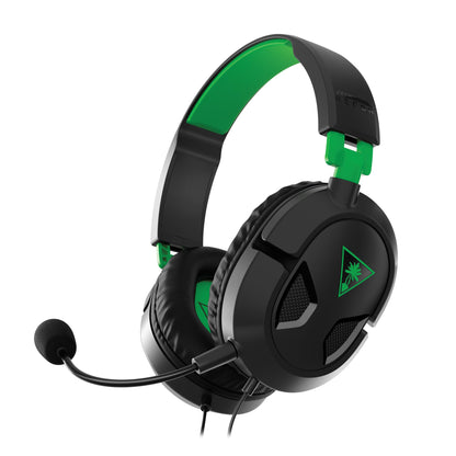 Turtle Beach Recon 50 Wired Gaming Headset - Xbox Series X|S, Xbox One, PS5, PS4, PlayStation, Nintendo Switch, Mobile & PC with 3.5mm - Removable Mic, 40mm Speakers, In-line Controls – Black