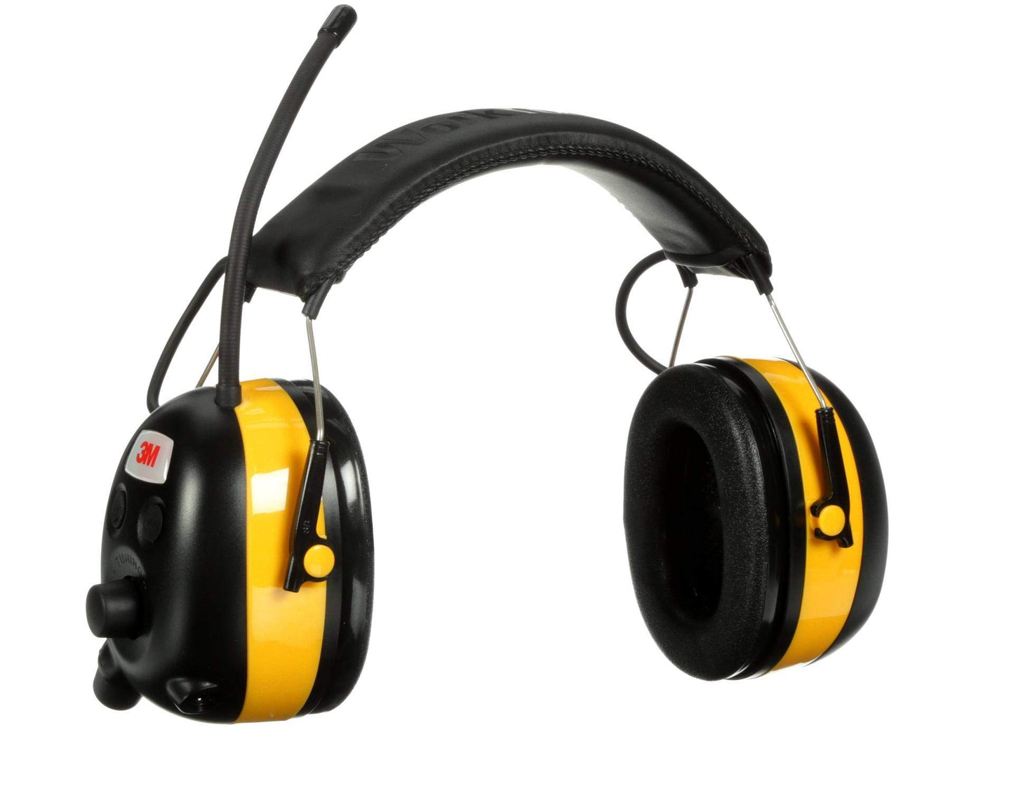 3M - 90541-80025T WorkTunes AM/FM Hearing Protector with Audio Assist Technology, 24 dB NRR, Ear protection for Mowing, Snowblowing, Construction, Work Shops