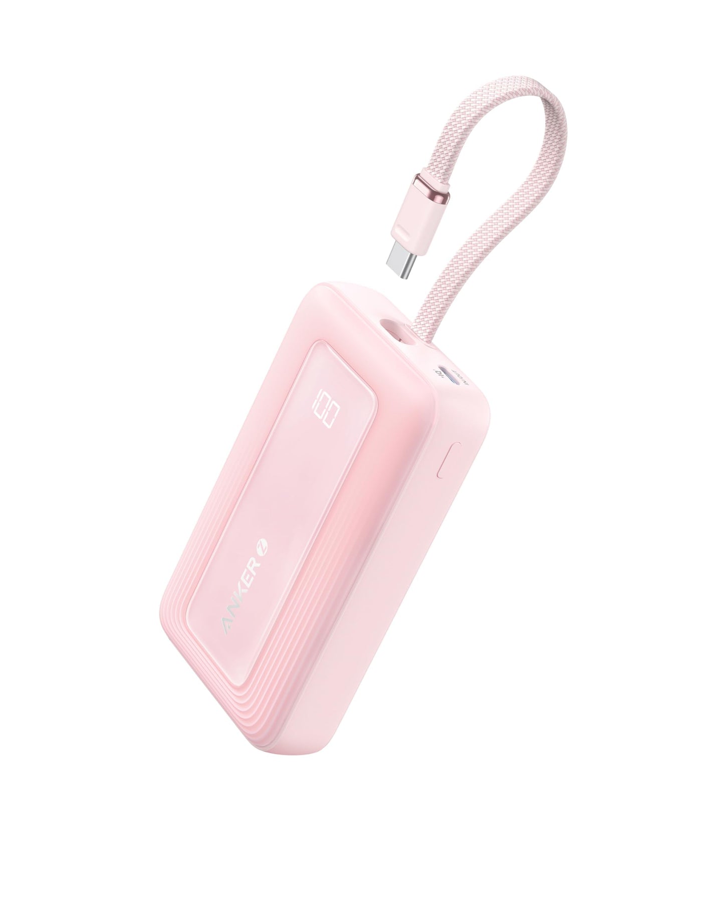 Anker Portable Charger, 10,000mAh 30W Power Bank, USB-C in and Out Fast Charging Battery Pack, Travel Essential Phone Power Bank, for iPhone 16/15, iPad, MacBook, Galaxy, Google, and More