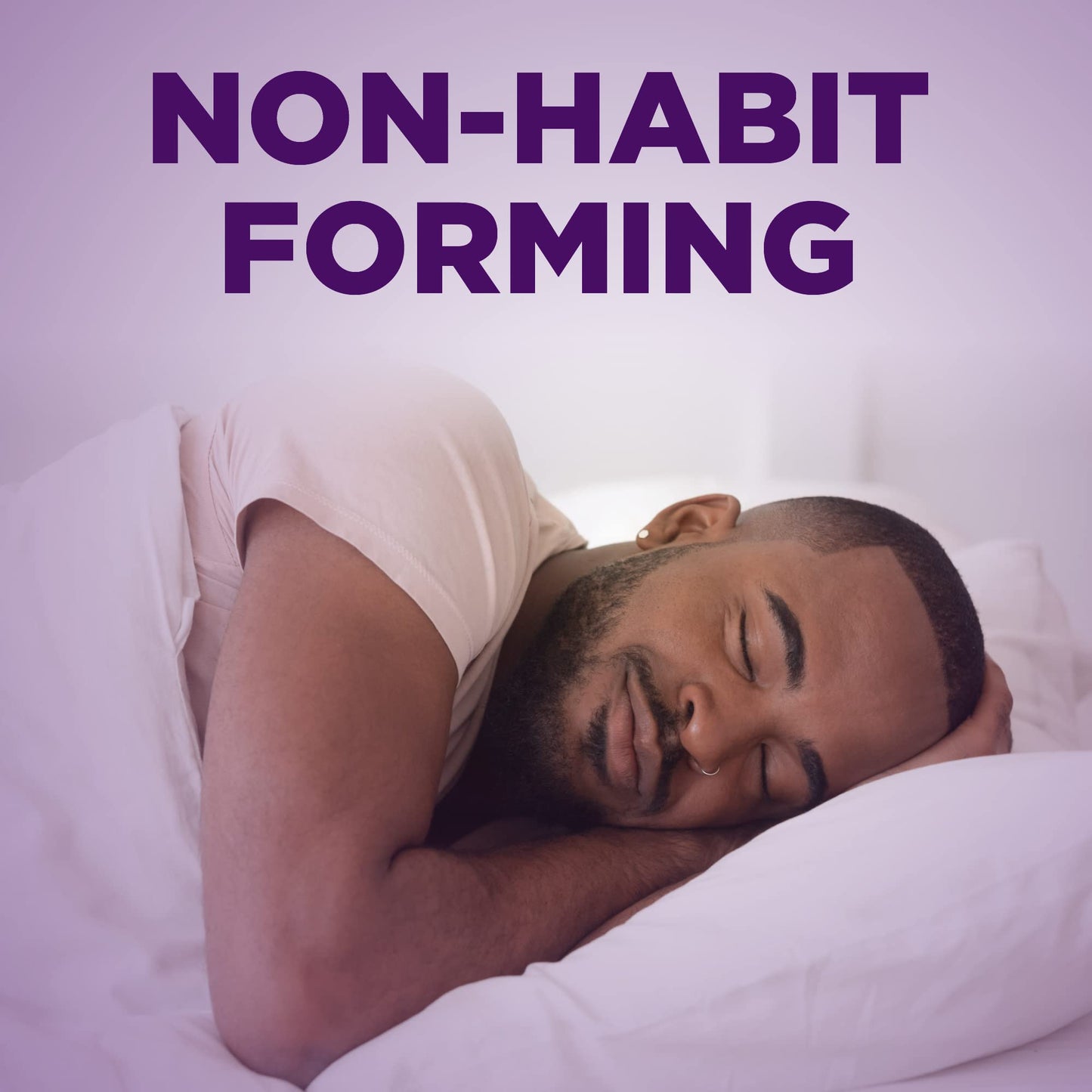 Amazon Basic Care Night Time Sleep-Aid Liquid for Adults, Diphenhydramine HCl 50 mg, Mixed Berry Flavor, Packaging May Vary, 12 fl oz (Pack of 1)