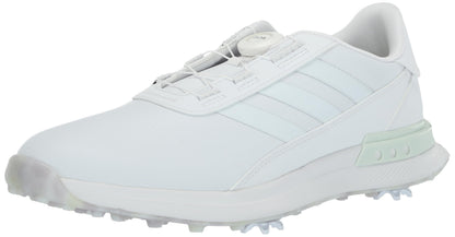 adidas Women's S2G Spikeless BOA 24 Golf Shoes, Footwear White/Crystal Jade, 5.5