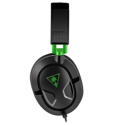 Turtle Beach Recon 50 Wired Gaming Headset - Xbox Series X|S, Xbox One, PS5, PS4, PlayStation, Nintendo Switch, Mobile & PC with 3.5mm - Removable Mic, 40mm Speakers, In-line Controls – Black