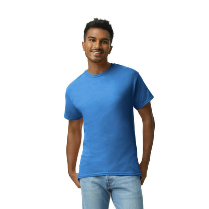 Gildan Adult Ultra Cotton T-Shirt, Style G2000, Multipack, Royal (3-Pack), Large