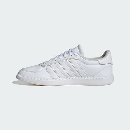 adidas Women's Breaknet Sleek Sneaker, White/White/White, 7.5