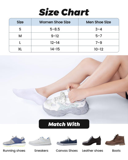 IDEGG No Show Socks Womens and Men Low Cut Ankle Short Anti-slid Athletic Running Novelty Casual Invisible Liner Socks