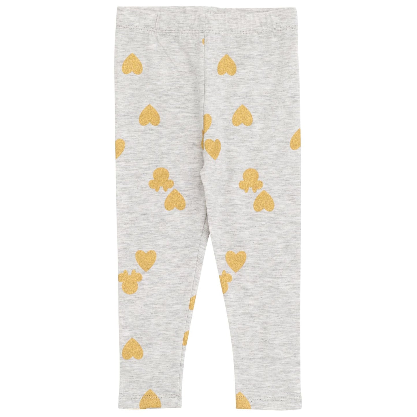 Disney Minnie Mouse Toddler Girls Zip Up Vest Puffer T-Shirt and Leggings 3 Piece Outfit Set Red/Yellow 5T