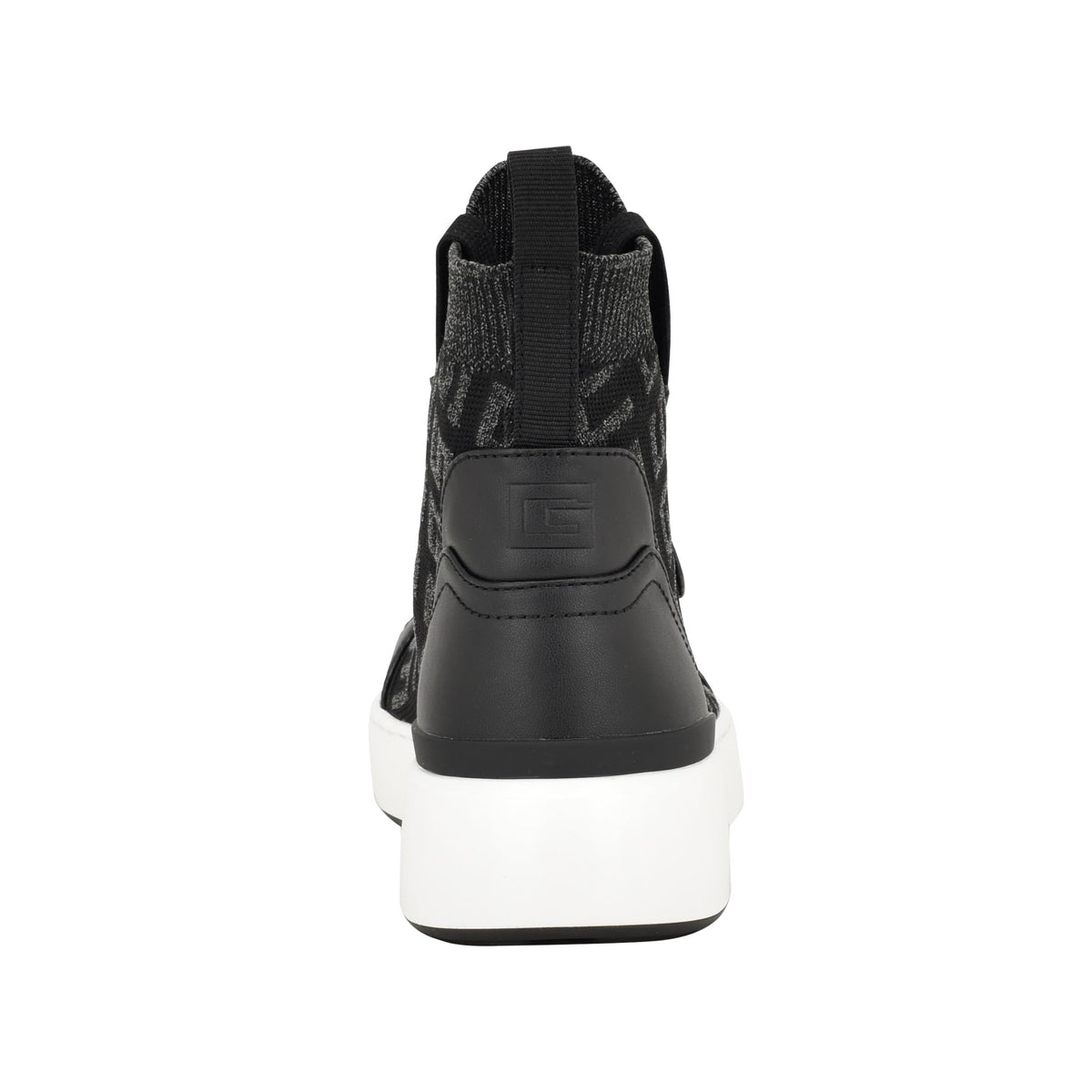 Guess Women's MANNEN Sneaker, Black 001, 9