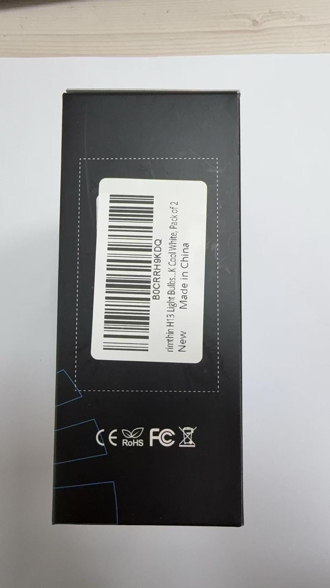 rimthin H13/9008 Fog Bulb, 6000K Cool White, Pack of 2