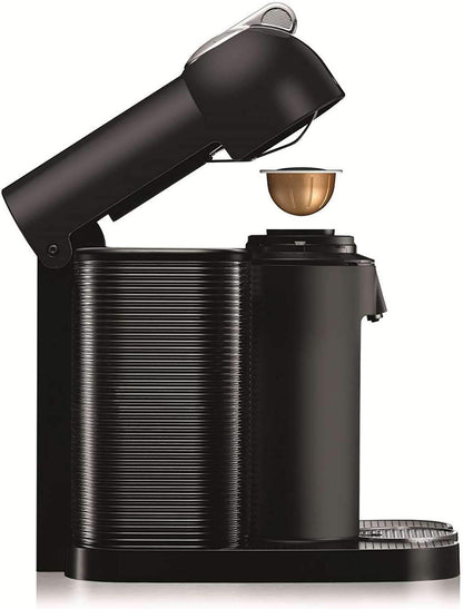 Nespresso Vertuo Coffee and Espresso Maker by Breville, Matte Black with Aeroccino Milk Frother