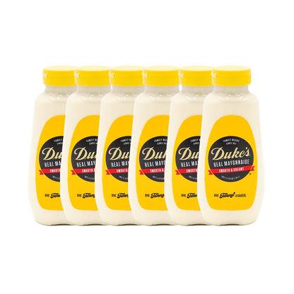 Duke’s Real Mayonnaise Squeeze Bottle – Original Smooth & Creamy Taste, 11.5 Ounce (Pack of 6)