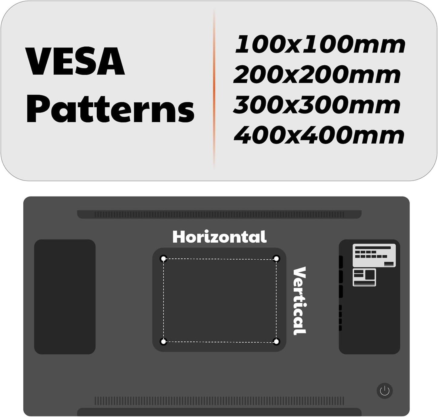 AENTGIU Studless TV Wall Mount, Heavy Duty Drywall TV Bracket Hanger for 26-55 inch Flat Screen TVs, No Stud, NO Drill, No Anchors, Easy Install with All Hardware Included