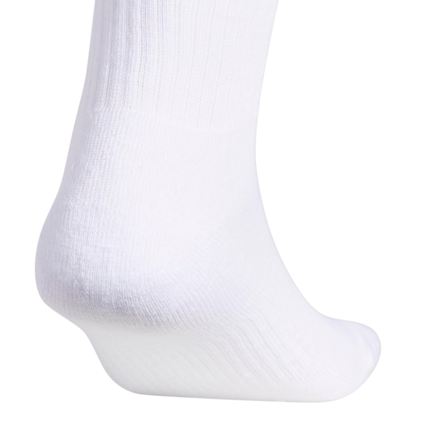 adidas Women's Athletic Cushioned Crew Socks with Arch Support, 6-Pack, Durable, Moisture-Wicking, White/Black/White, Medium