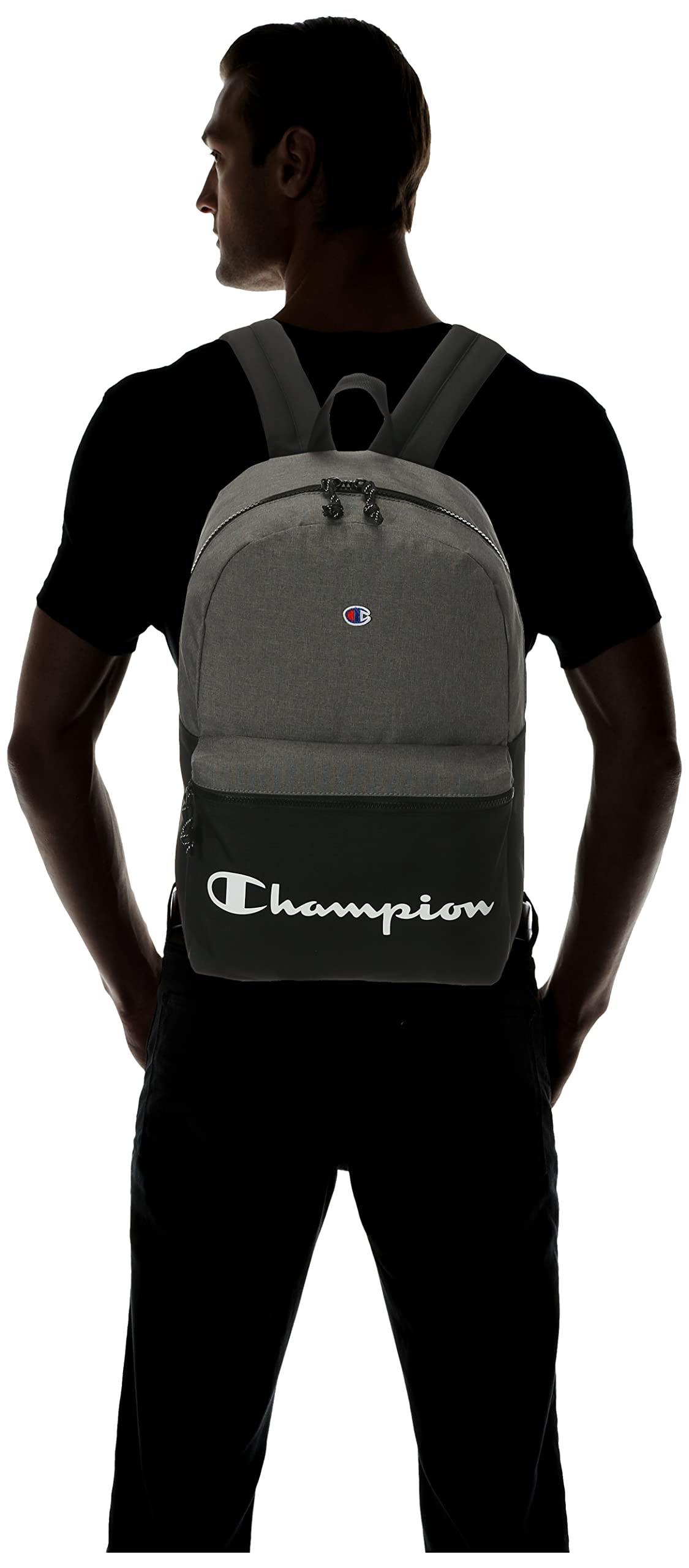 Champion Manuscript Backpack, Heather Grey, One Size